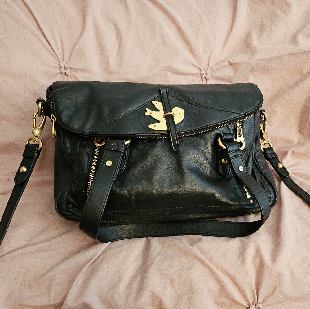 Marc Jacobs Petal TonThe Metal Leather satchel bag
